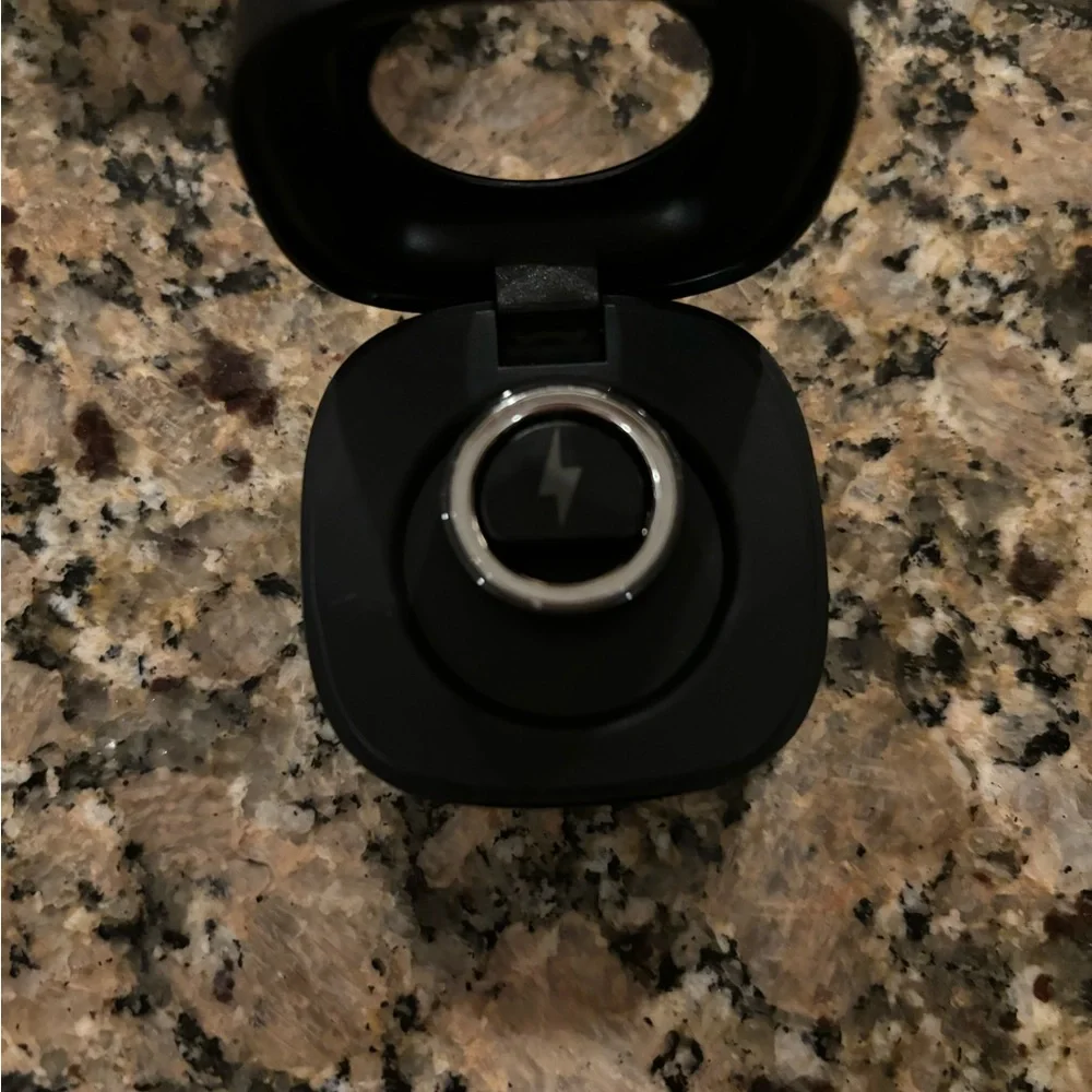 Smart Ring by Vitality Watch, Black, Size Small (48.1mm)